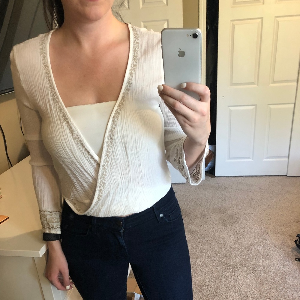 Linen open top